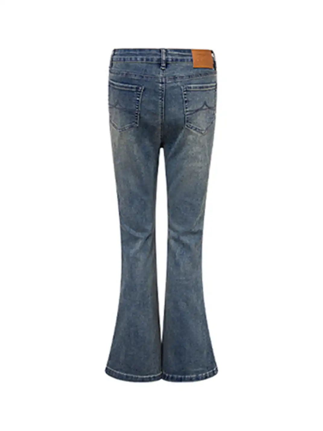 ARISEISM | Vintage Washed Flared Jeans