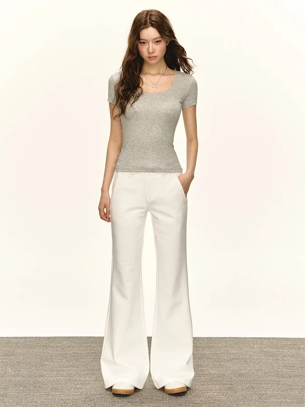 ARISEISM | Wide-Leg Casual Pants