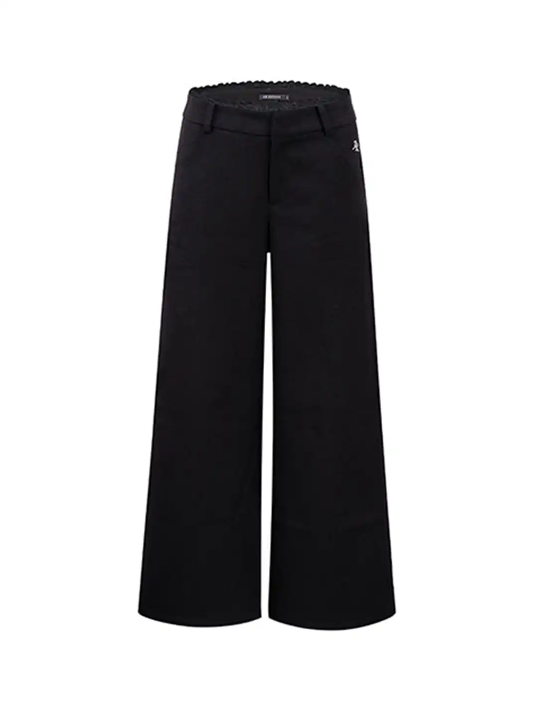 ARISEISM | Flowing Lace Waistband Suit Trousers