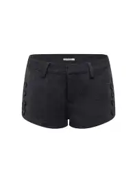 ARISEISM | Retro Gray Wool Shorts