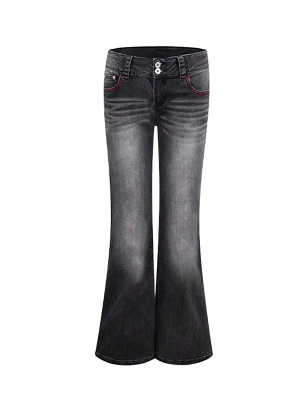 ARISEISM | Distressed Flared Jeans