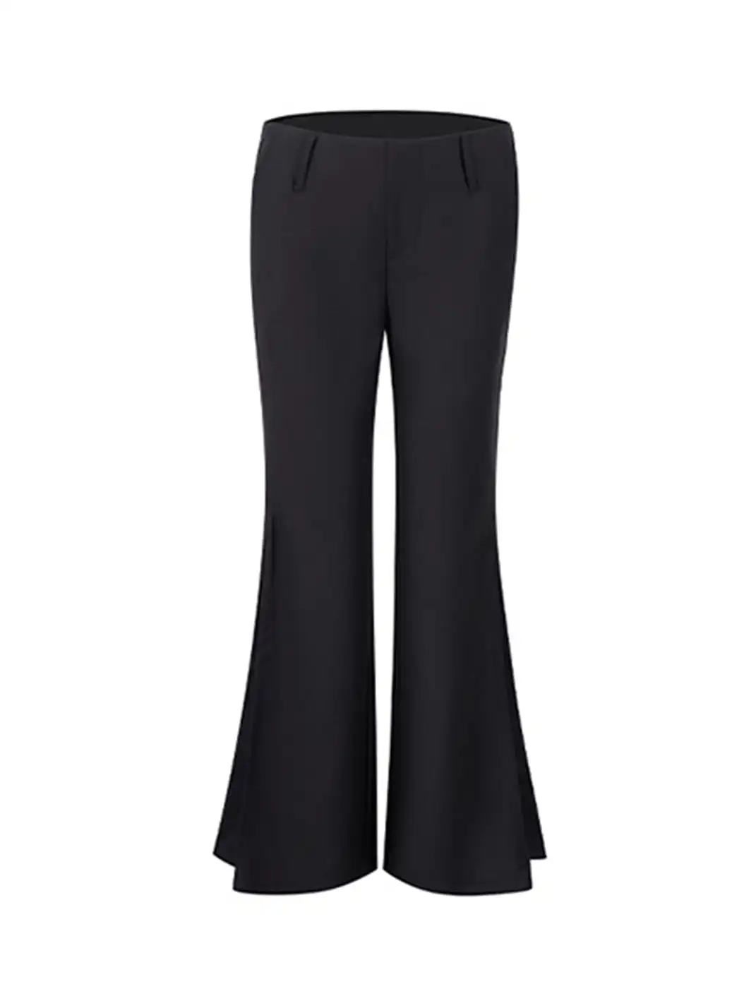 ARISEISM | Retro Black Wide-Leg Casual Pants