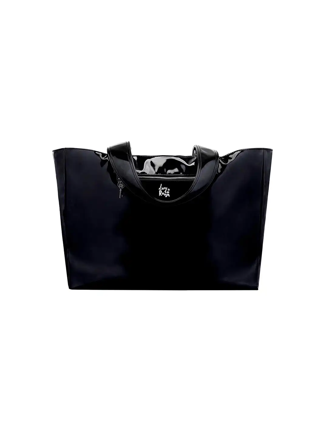 LuoLuoRoom | "Wake Up Sexy As Hell Again"Printed Leather Tote Bag