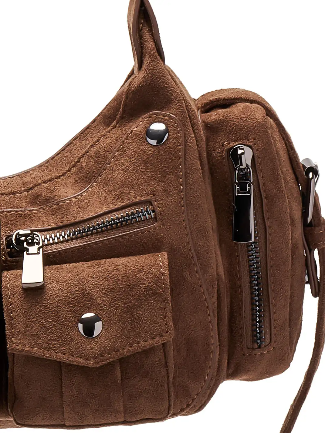 LuoLuoRoom | "Rebellious Beloved Concubine" Mini Suede Handbag