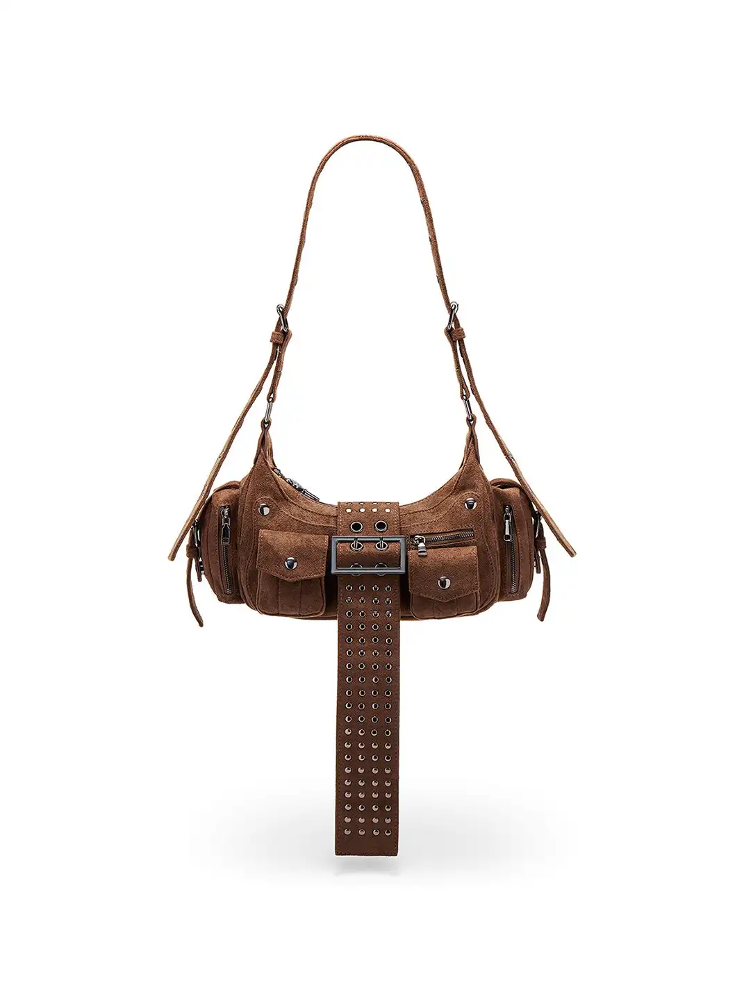 LuoLuoRoom | "Rebellious Beloved Concubine" Mini Suede Handbag