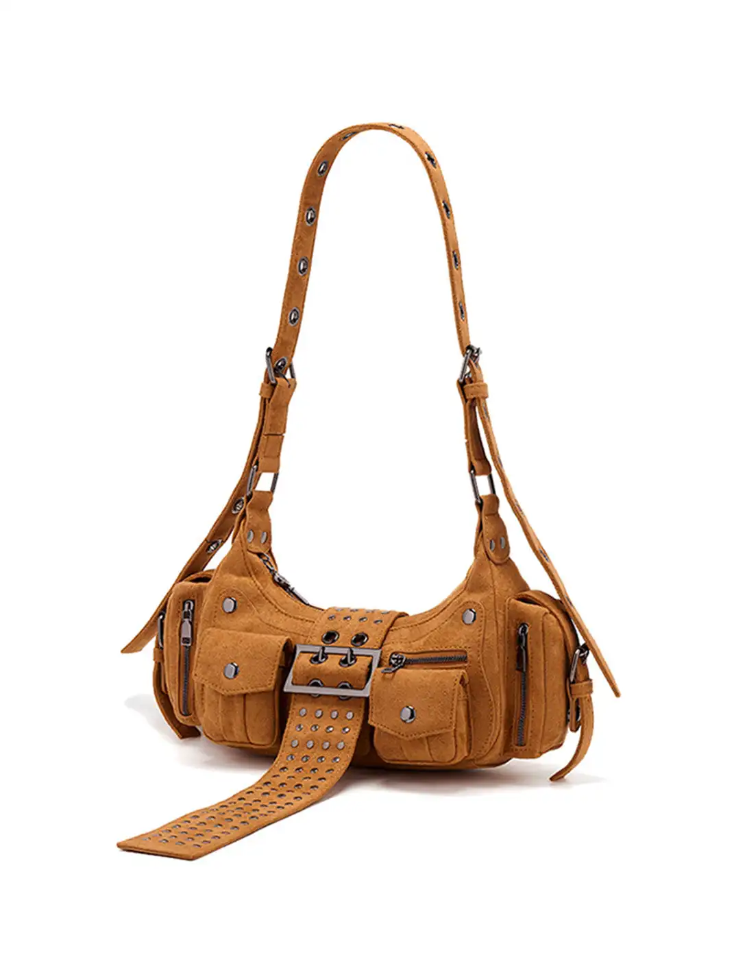 LuoLuoRoom | "Rebellious Beloved Concubine" Mini Suede Handbag