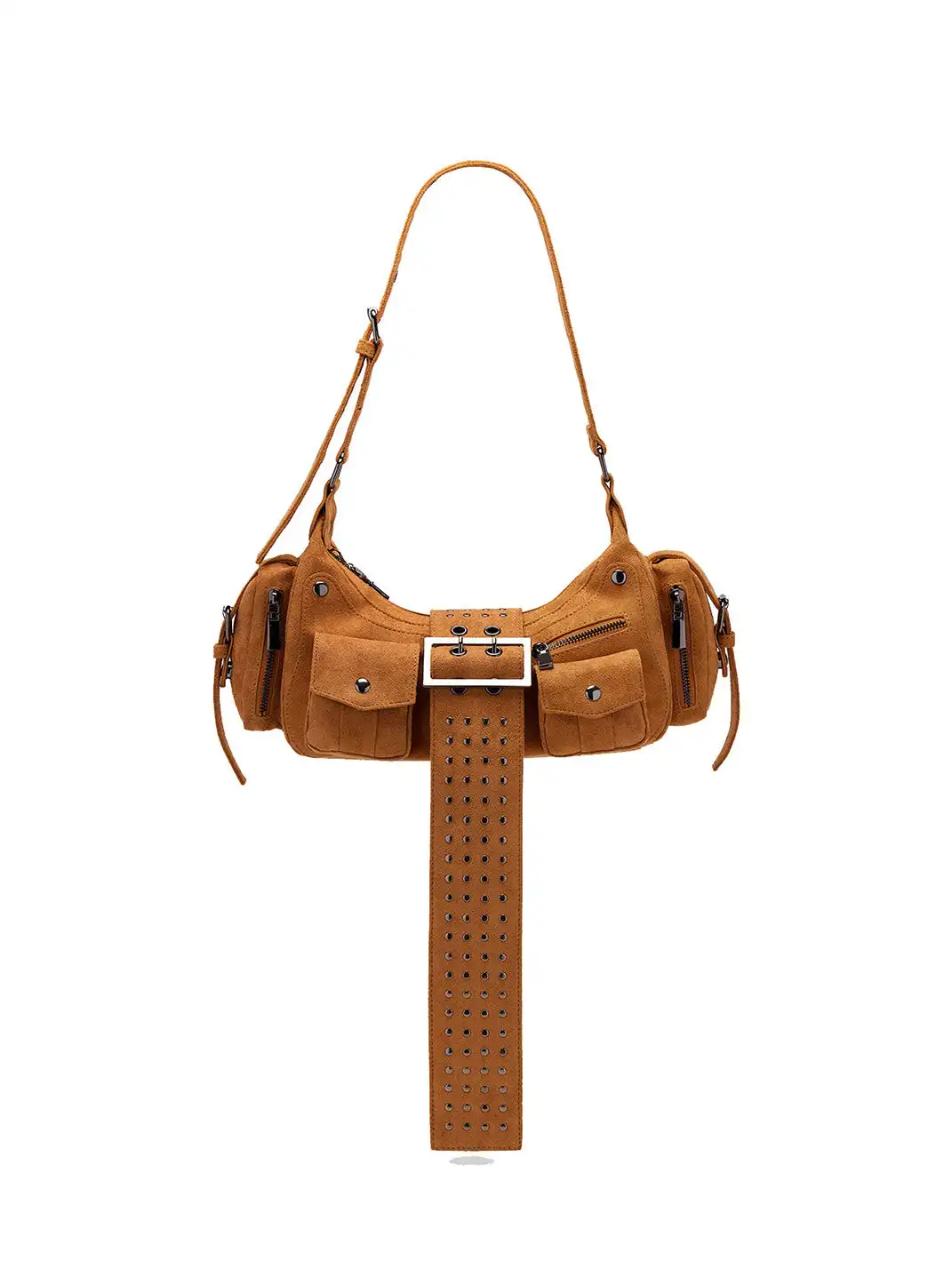 LuoLuoRoom | "Rebellious Beloved Concubine" Suede Handbag