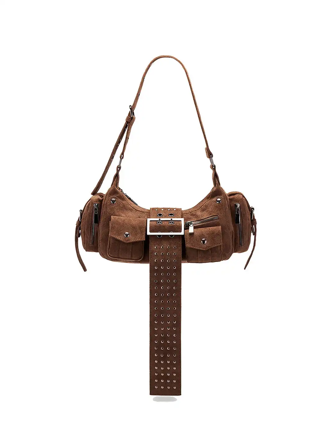 LuoLuoRoom | "Rebellious Beloved Concubine" Suede Handbag