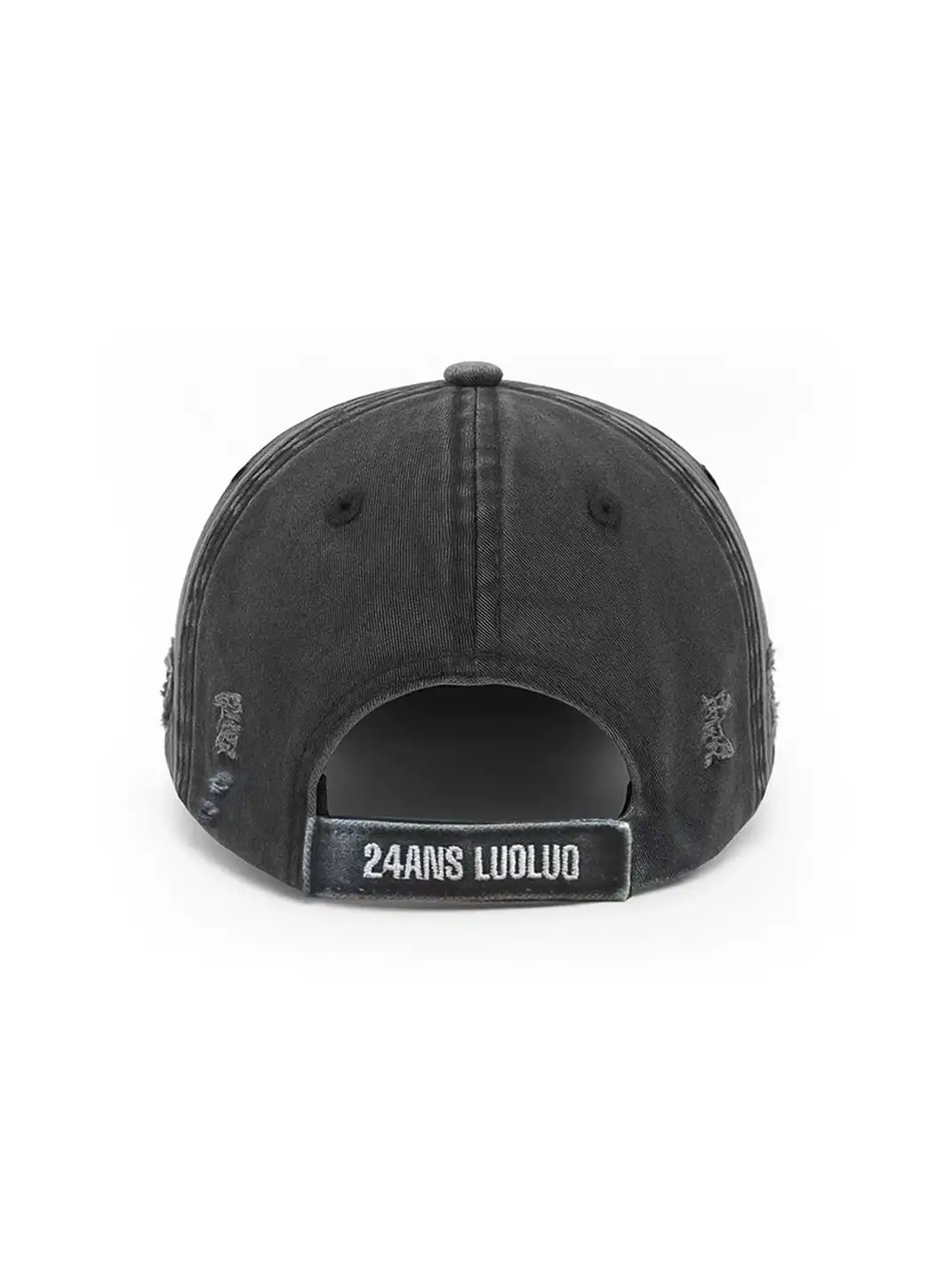 LuoLuoRoom | Vintage Washed Distressed Graphic Baseball Cap