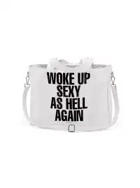 LuoLuoRoom | "Wake Up Sexy As Hell Again" Mini Tote Bag