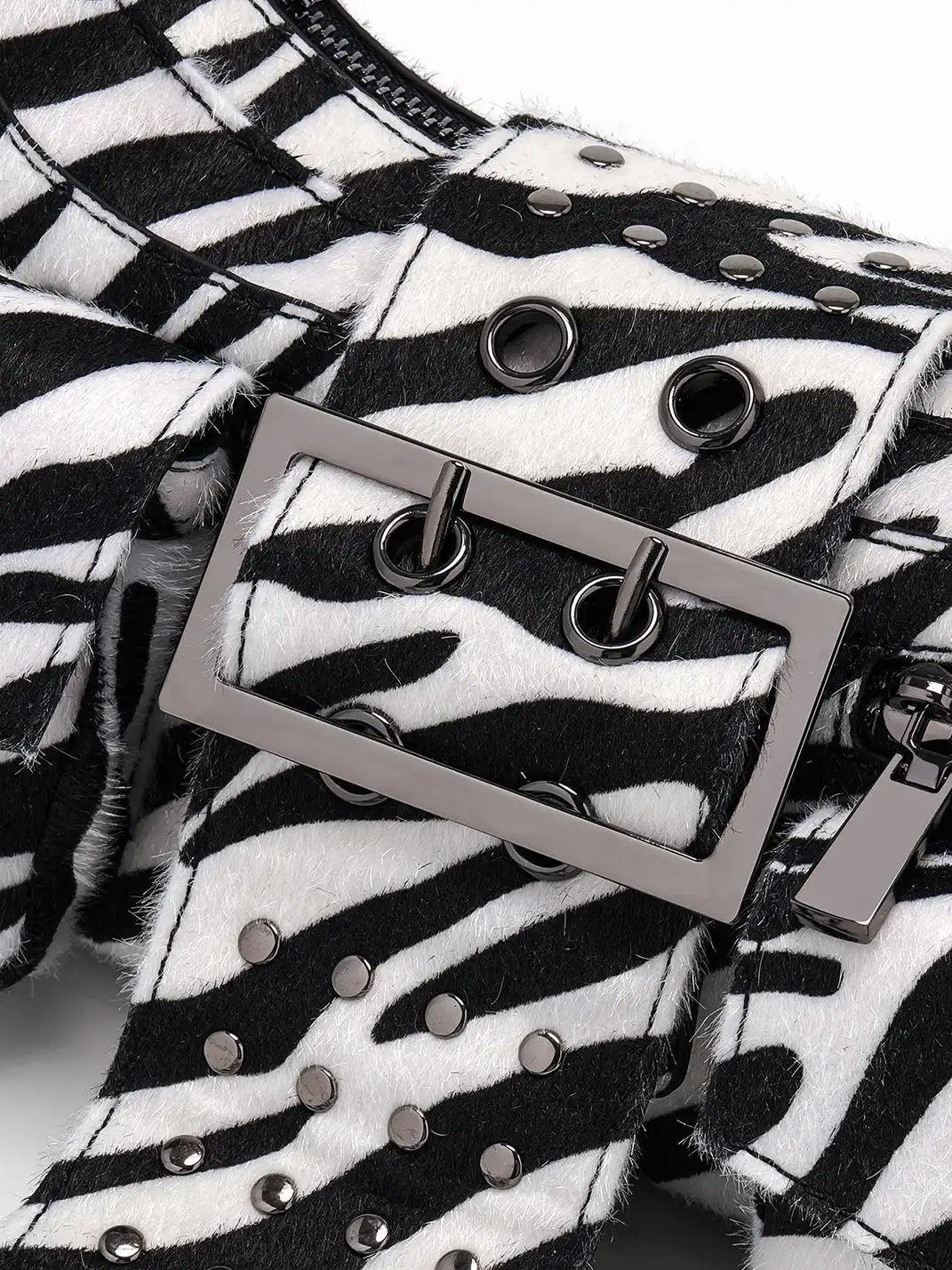 LuoLuoRoom | "Rebellious Beloved Concubine" Zebra Hair Handbag