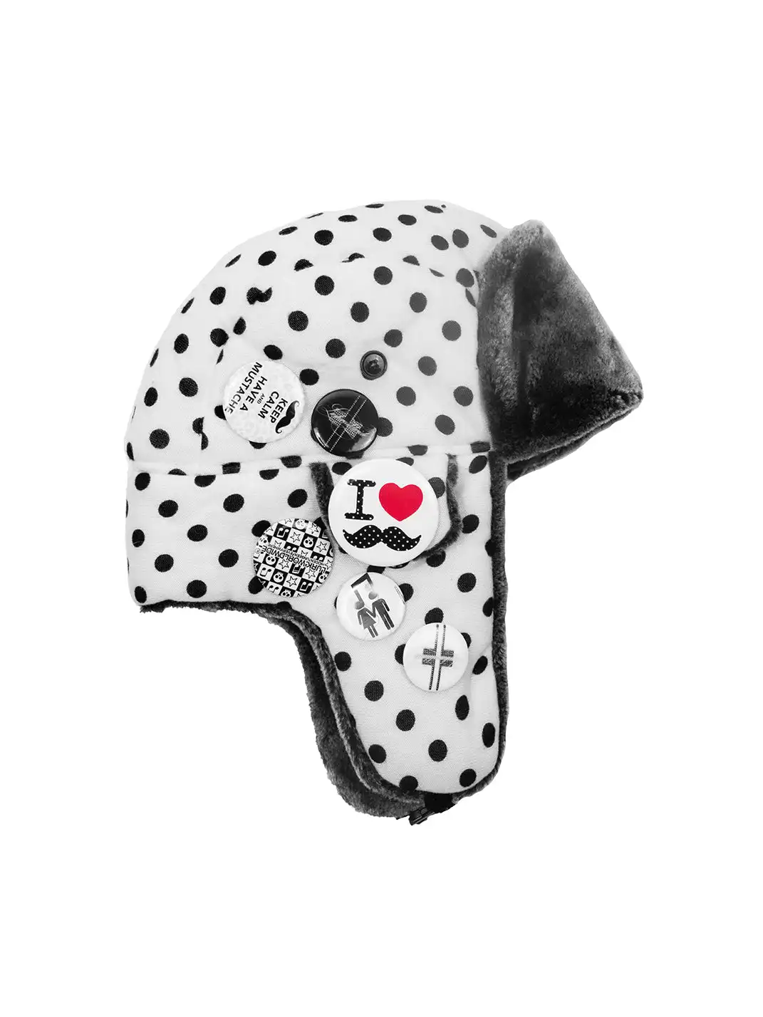 Laukerward | Badge Retro Y2K Pilot Lei Feng Hat