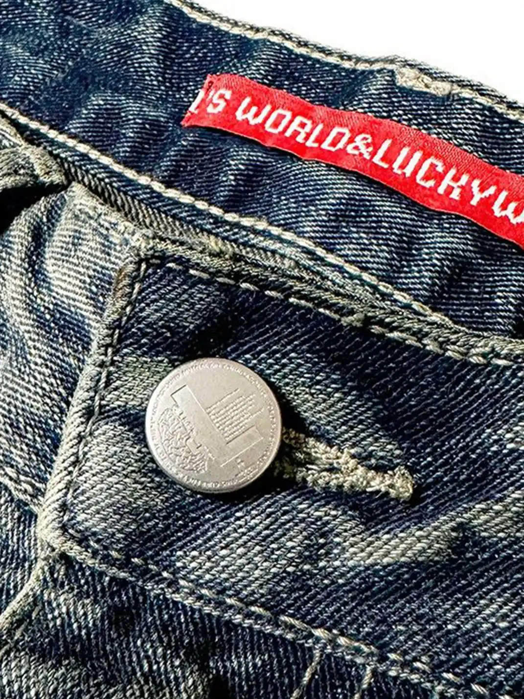 Laukerward | Bloodstained And Tattered Jeans By War Criminals