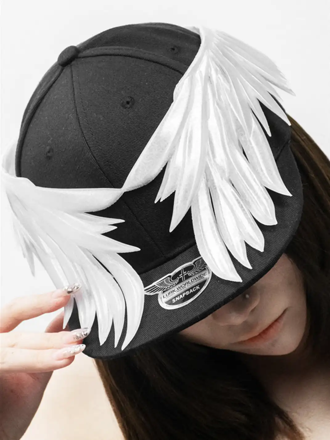 Laukerward | 3D Printed Wing-Decorated Baseball Cap