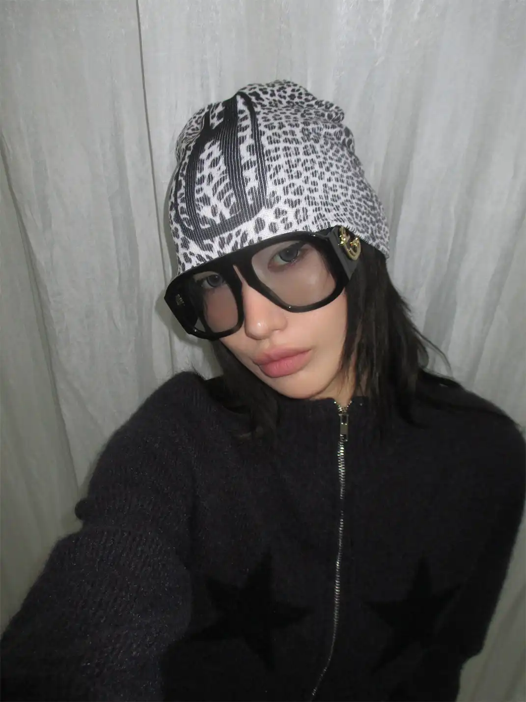FOURFORTY | Leopard Print Beanie