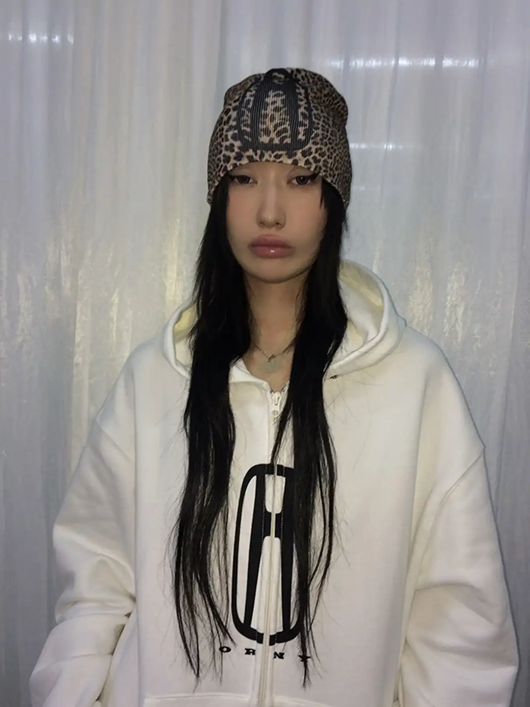 FOURFORTY | Leopard Print Beanie
