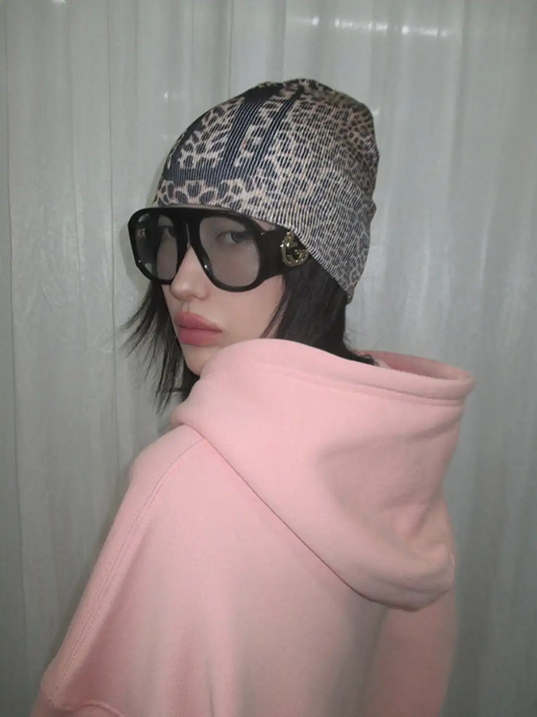 FOURFORTY | Leopard Print Beanie