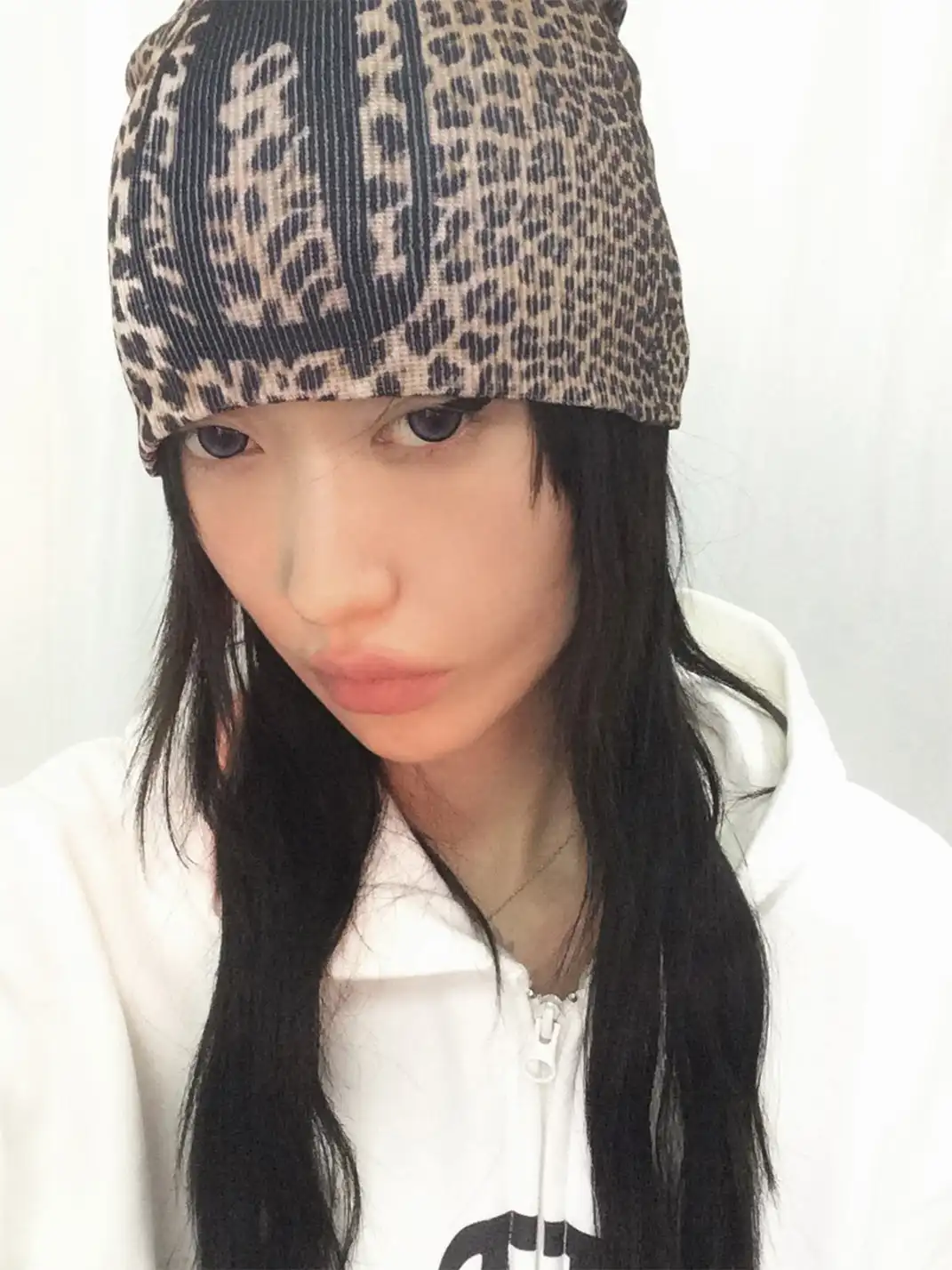FOURFORTY | Leopard Print Beanie