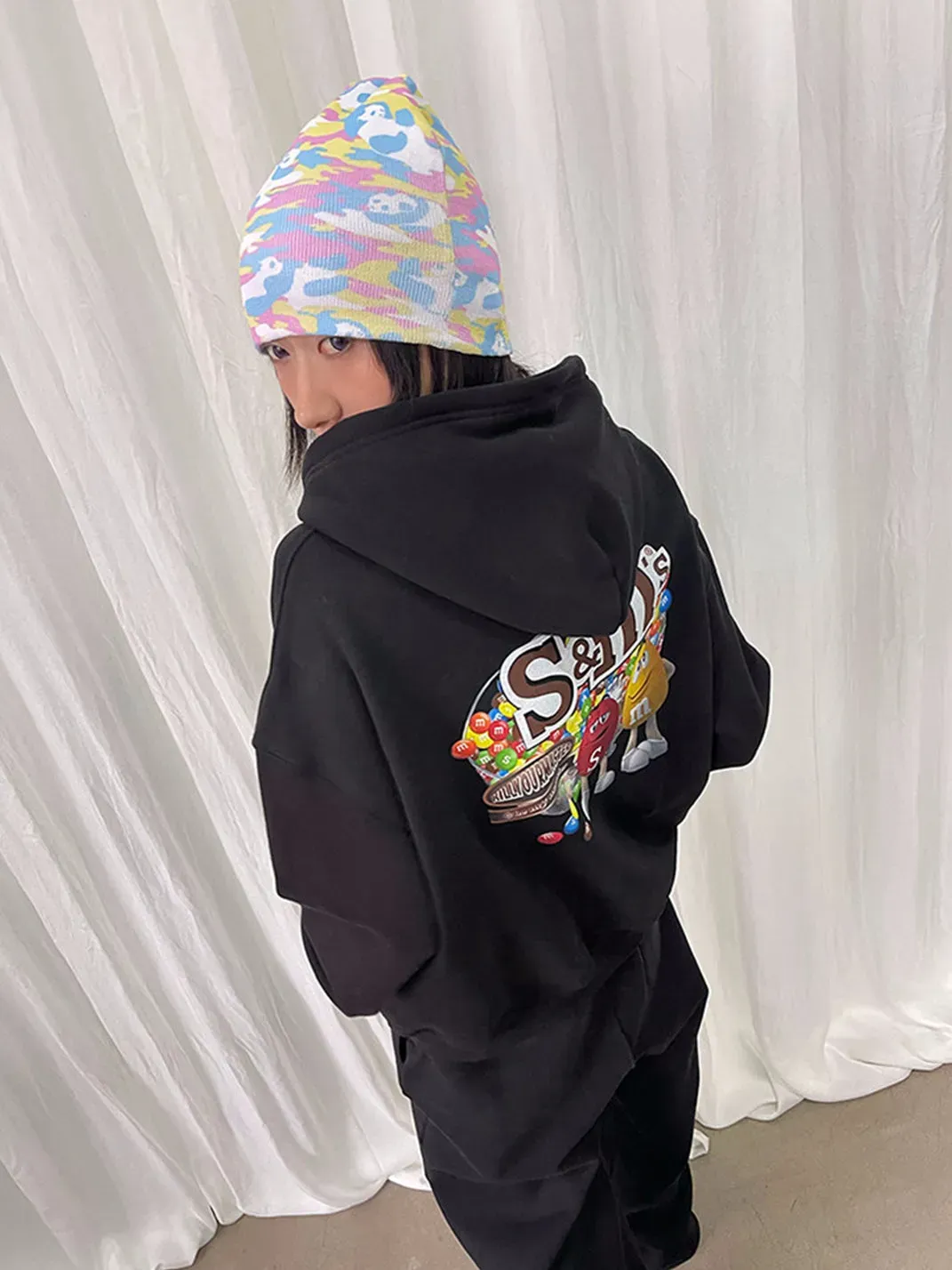 FOURFORTY | Panda Print Camouflage Beanie