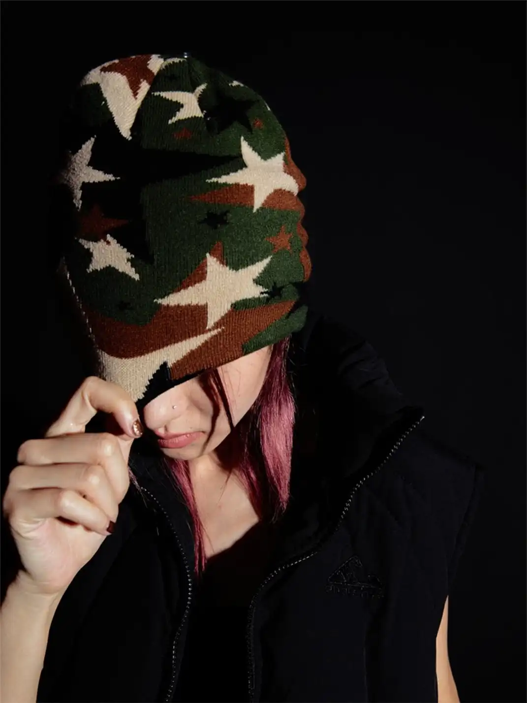 FOURFORTY | Star Camouflage Beanie