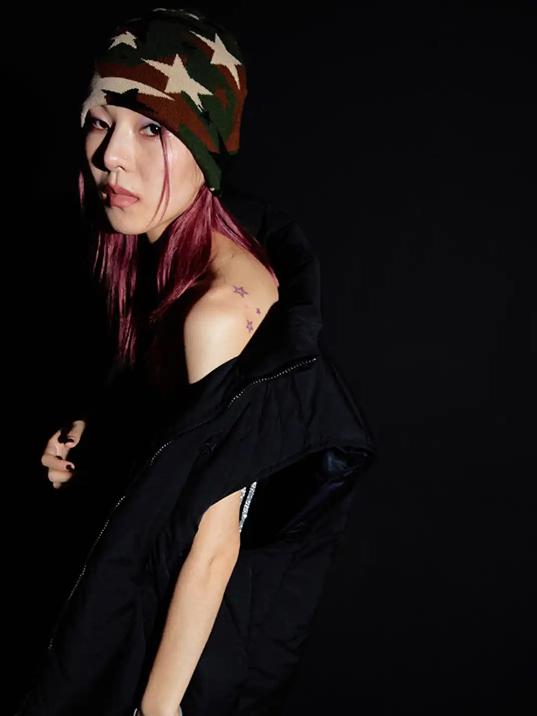 FOURFORTY | Star Camouflage Beanie