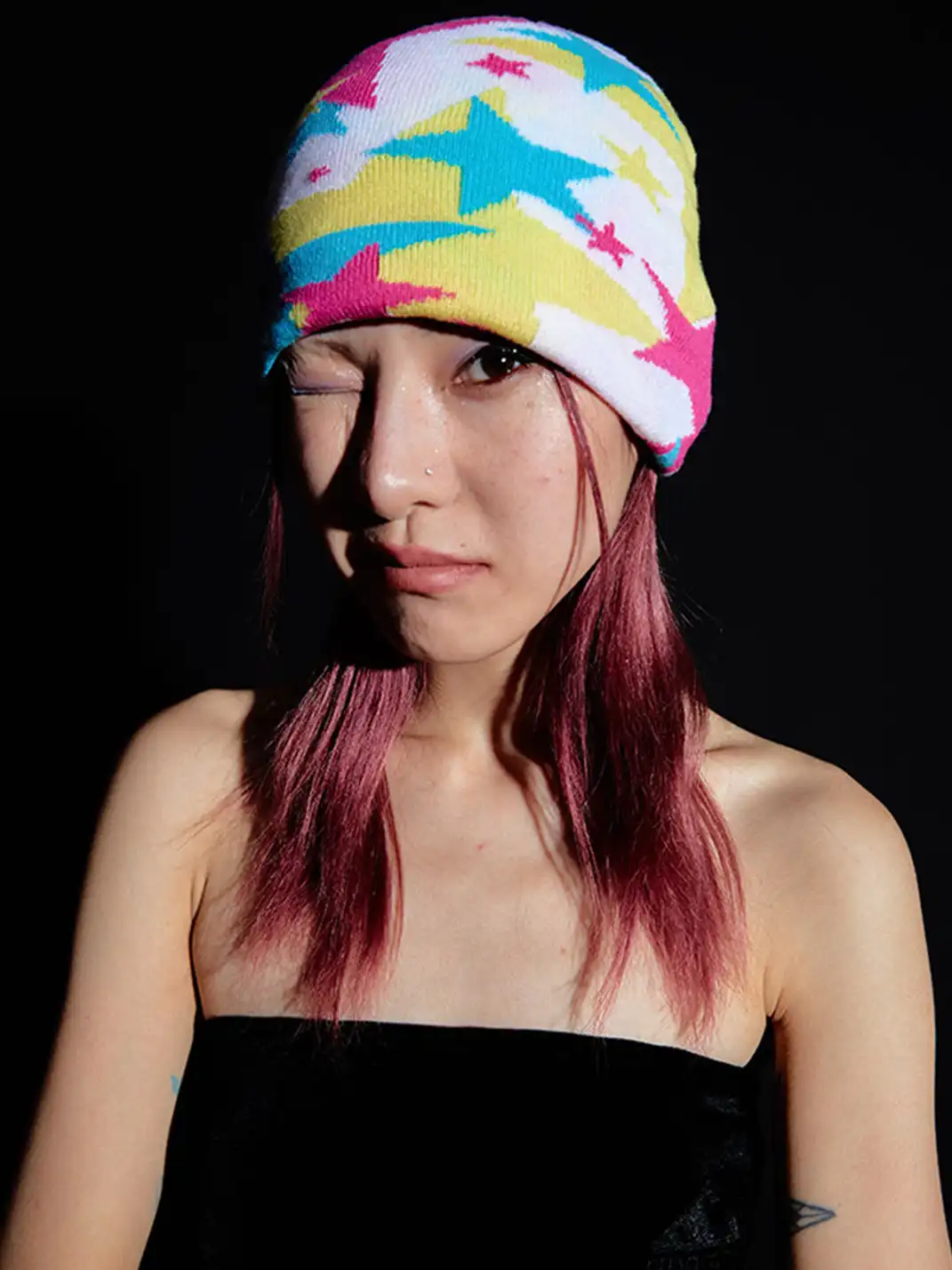 FOURFORTY | Star Camouflage Beanie