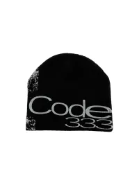 PCCVISION | Two-Tone Skull Print Beanie