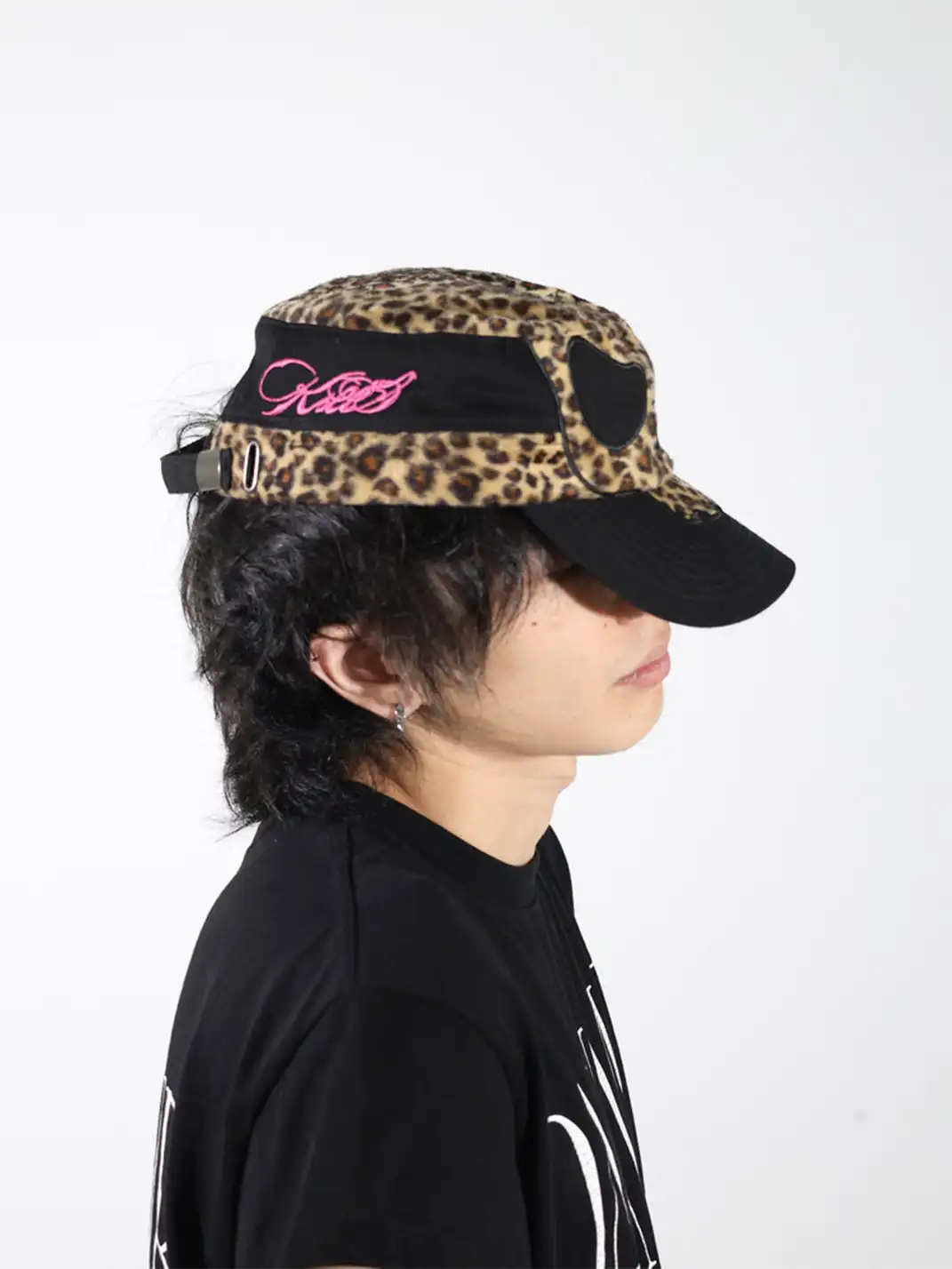 PCCVISION | Leopard Print Skull Patchwork Embroidered Hat