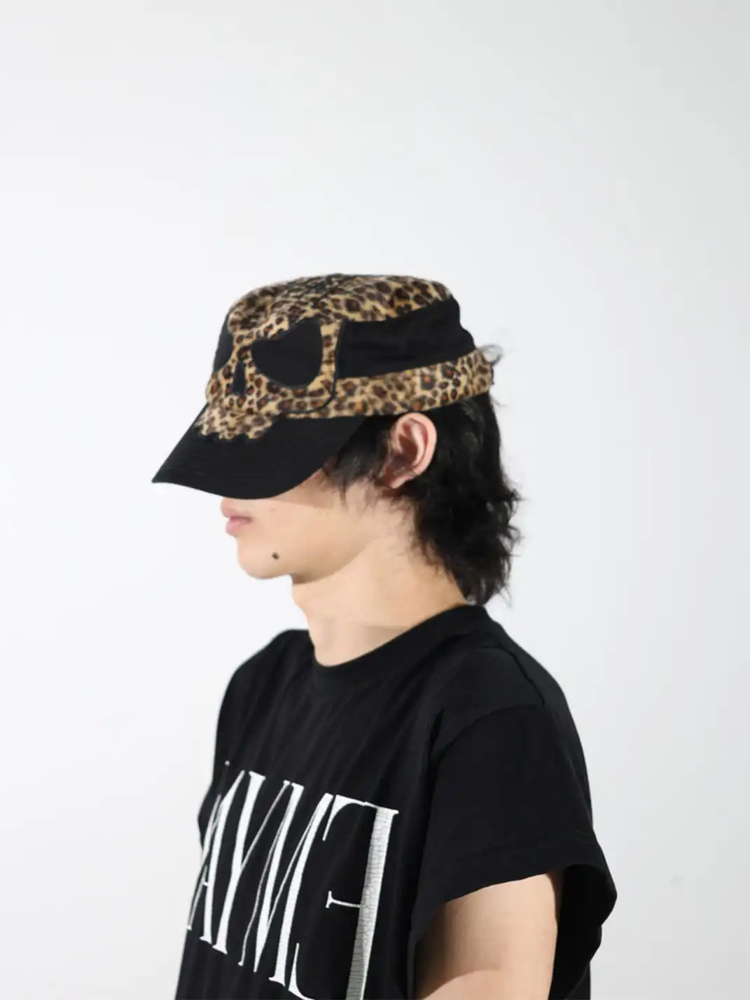 PCCVISION | Leopard Print Skull Patchwork Embroidered Hat