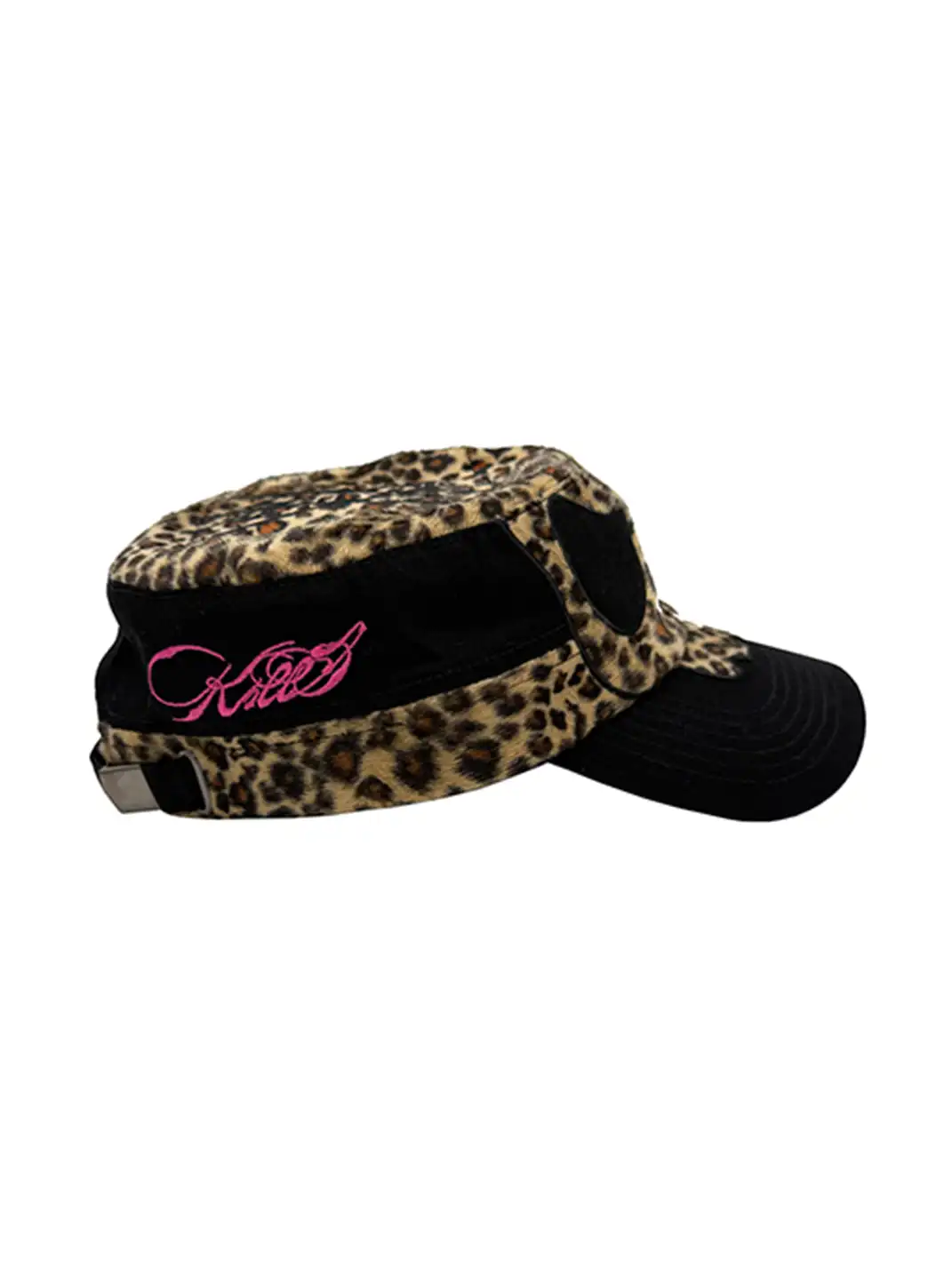 PCCVISION | Leopard Print Skull Patchwork Embroidered Hat
