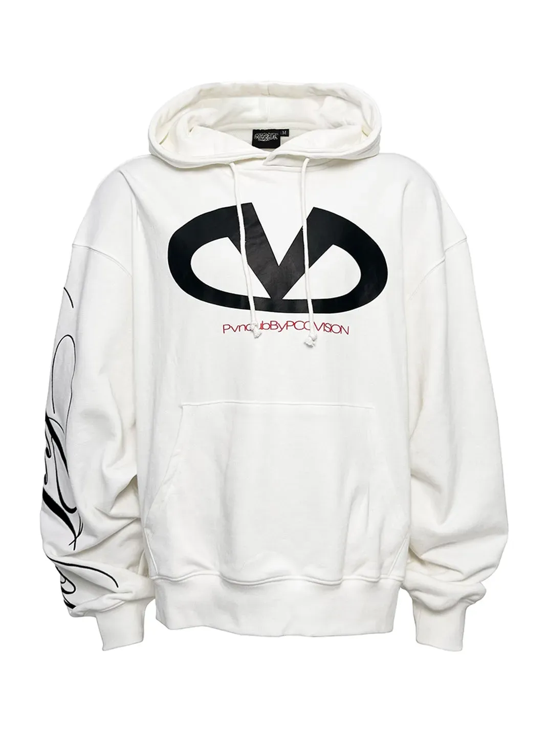 PCCVISION | Tricolor Print Embroidered Sweatshirt