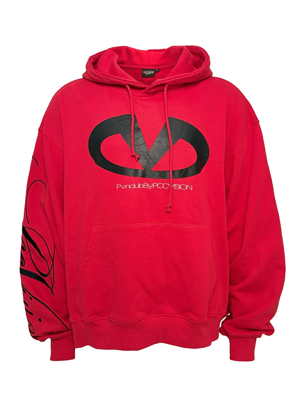 PCCVISION | Tricolor Print Embroidered Sweatshirt