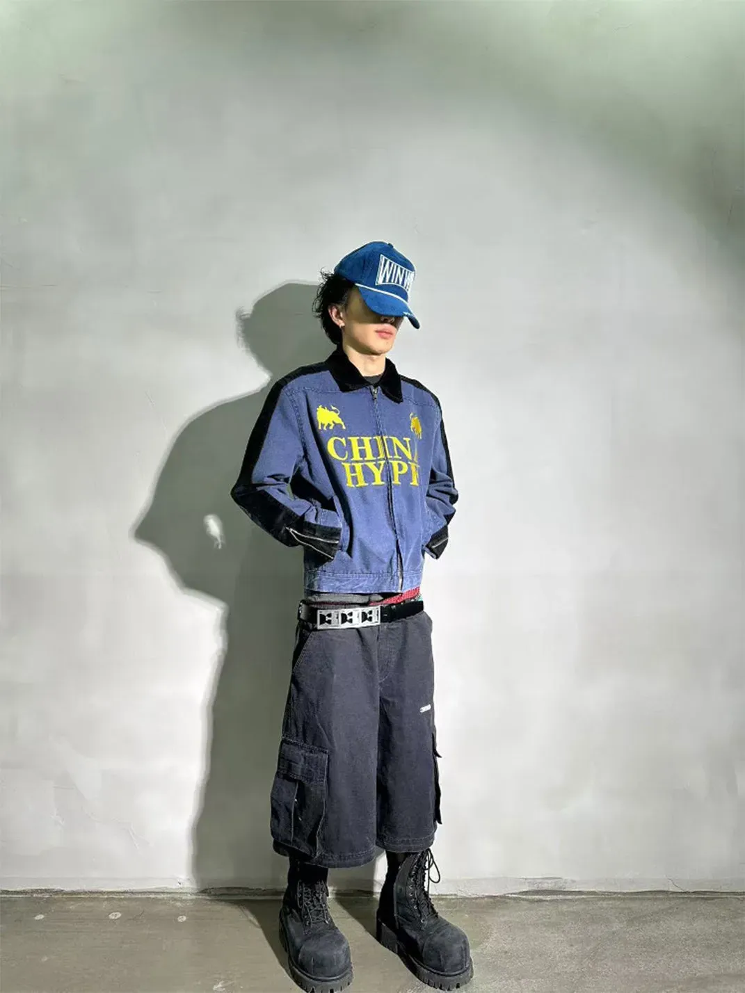 PCCVISION | Embroidered Patchwork Work Jacket