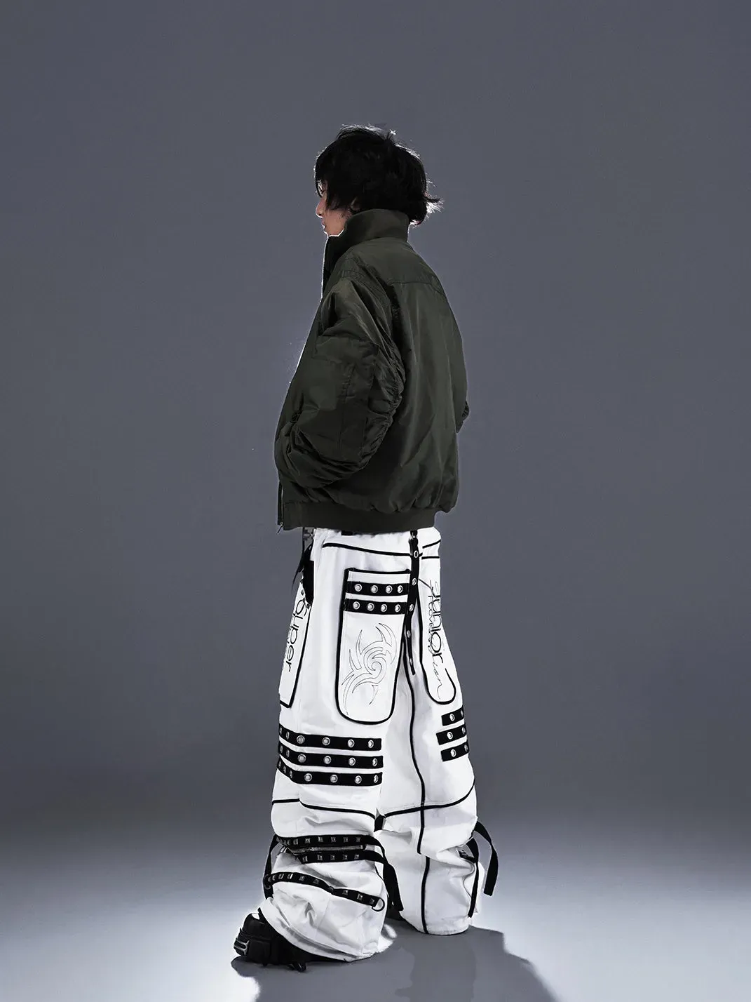PCCVISION | Embroidered Cotton-Padded Jacket