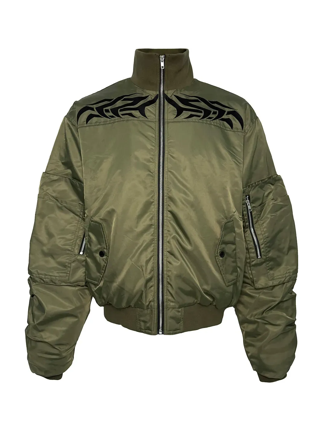 PCCVISION | Embroidered Cotton-Padded Jacket
