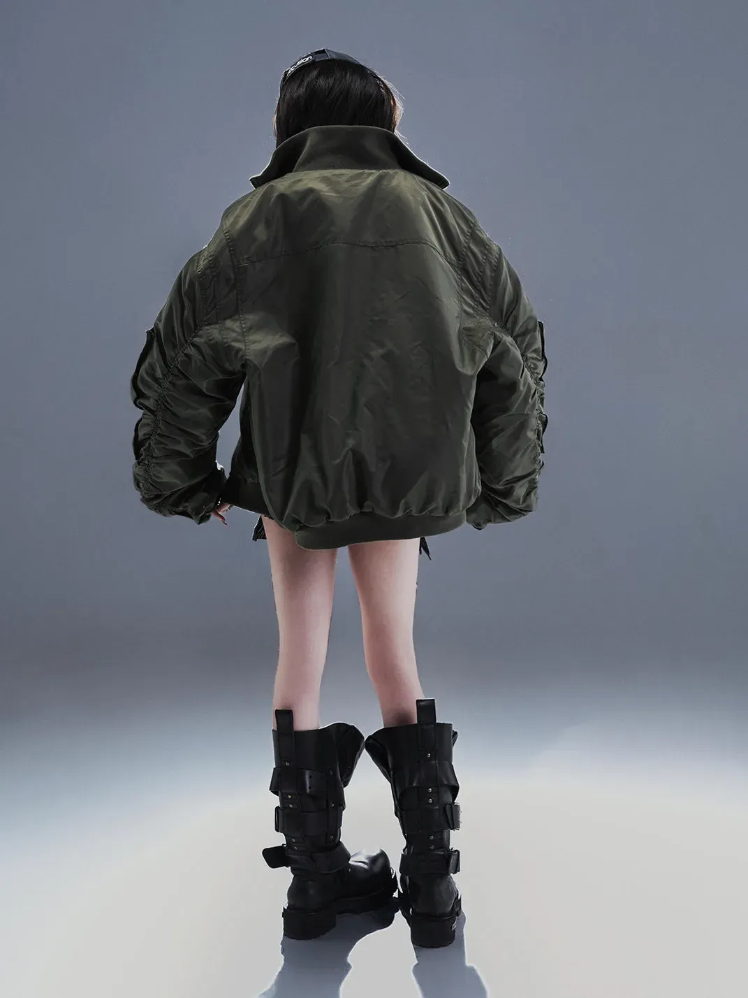PCCVISION | Embroidered Cotton-Padded Jacket