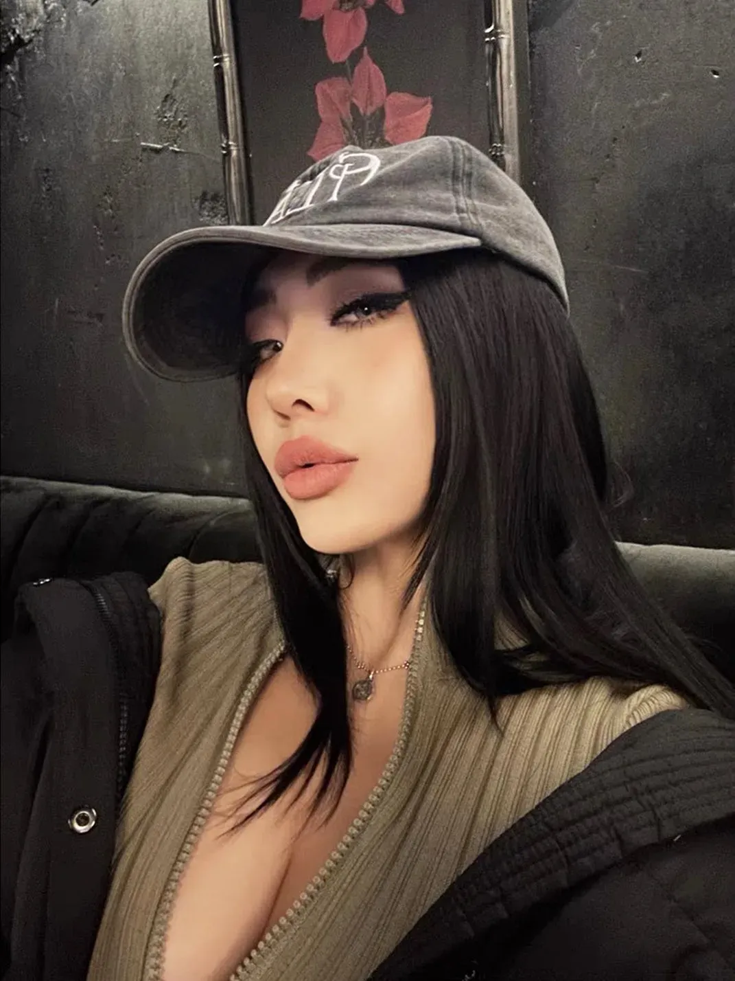 Gods plan | Distressed Denim Peaked Cap