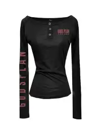 Gods plan | Shoulder Fit Henley Neck Base Layer Top