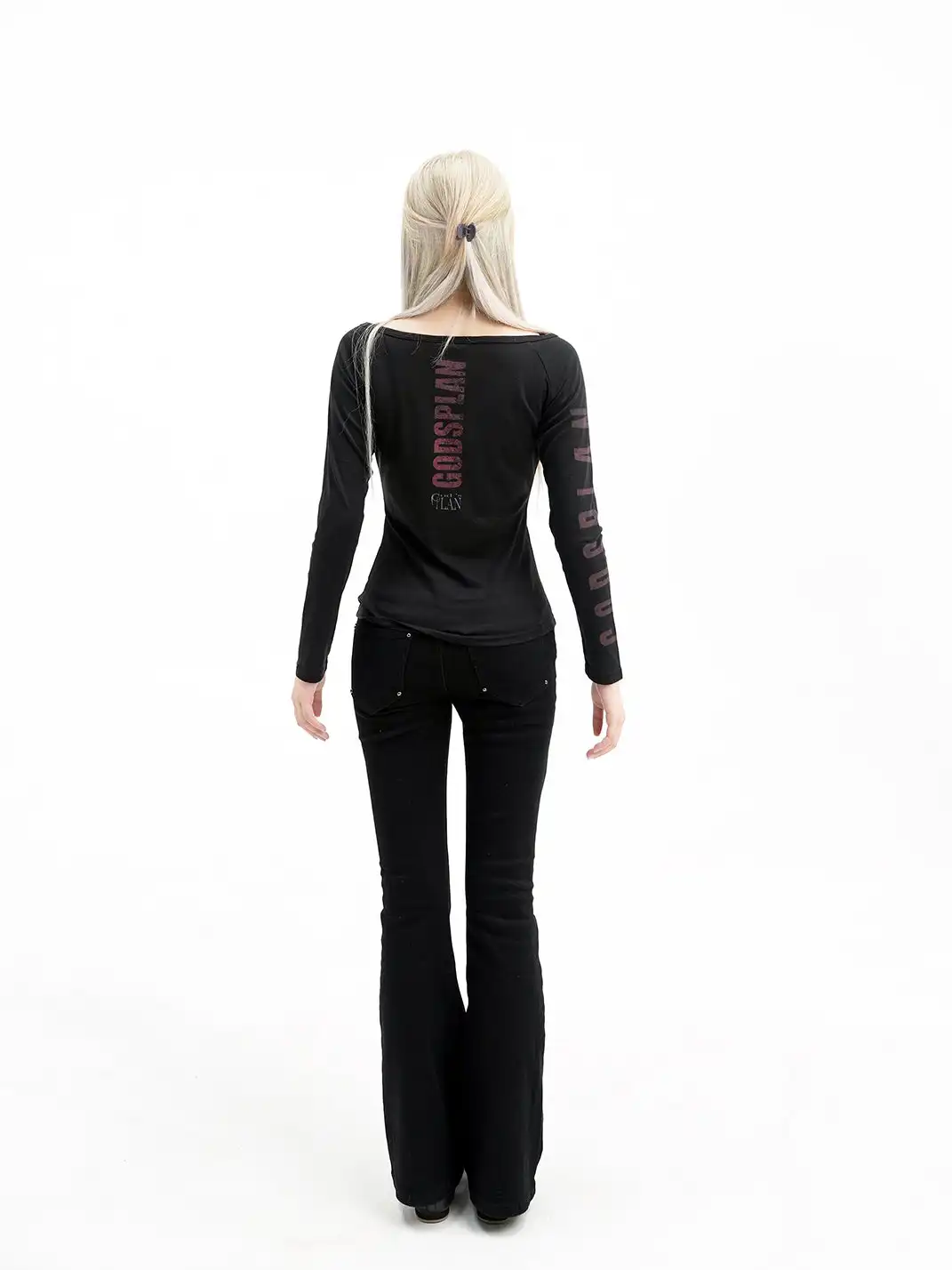 Gods plan | Shoulder Fit Henley Neck Base Layer Top
