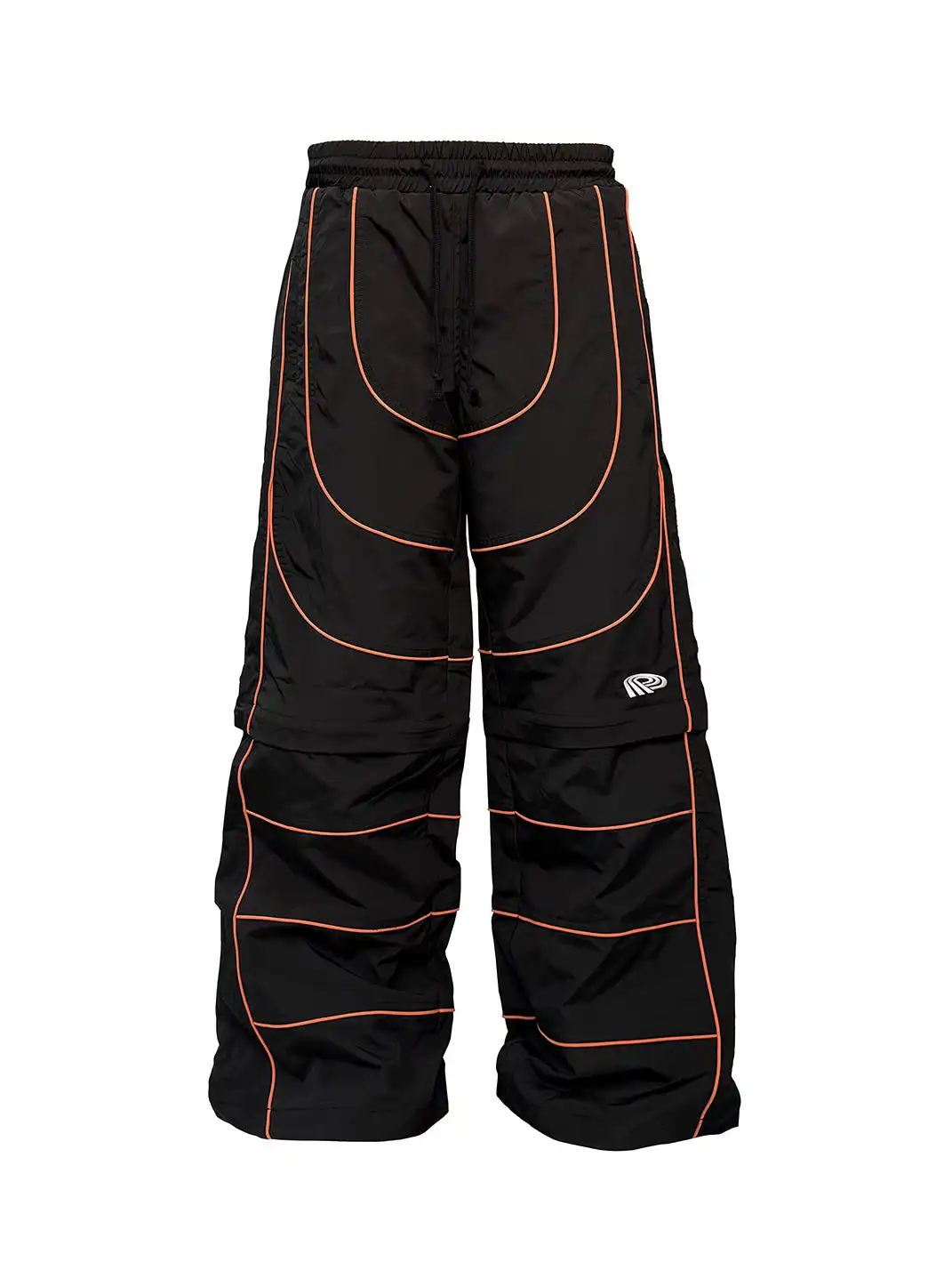 PCCVISION | Color Block Patchwork Embroidered Sports Pants