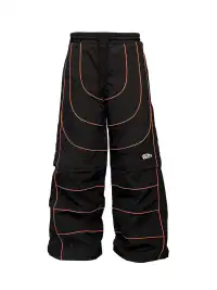 PCCVISION | Color Block Patchwork Embroidered Sports Pants