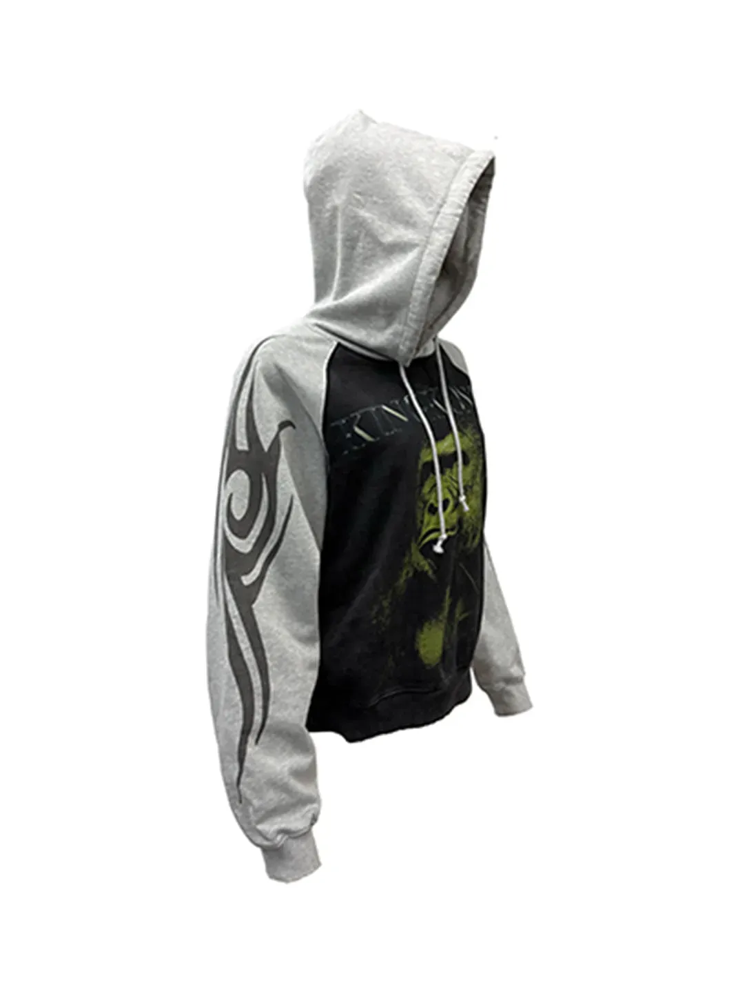 PCCVISION | King Kong Color Block Printed Hoodie