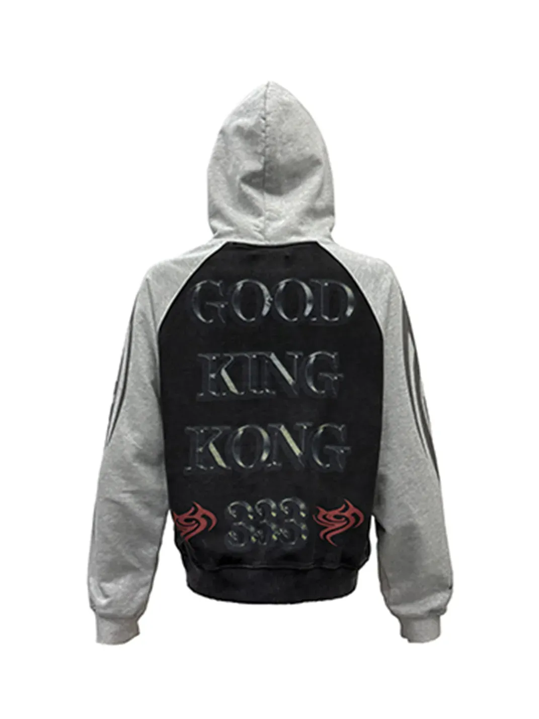 PCCVISION | King Kong Color Block Printed Hoodie