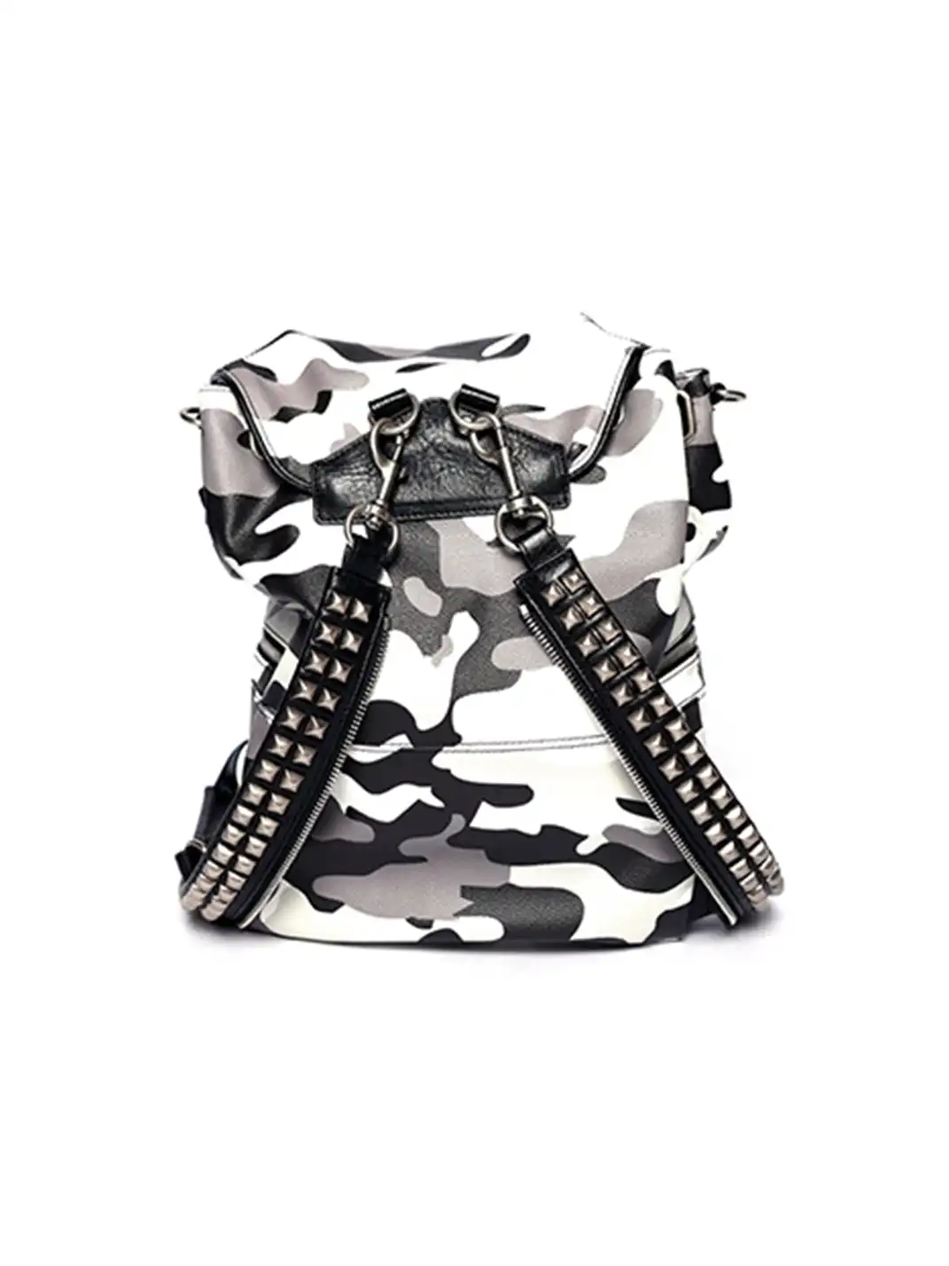 PCCVISION | Rivet Zipper Camouflage Backpack