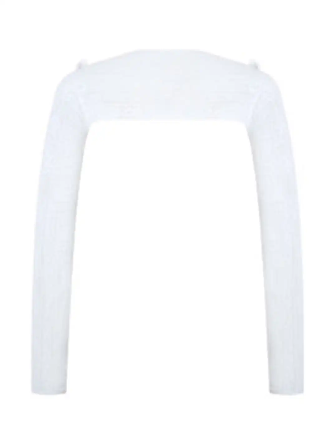 nodress | White Lace Bow Top