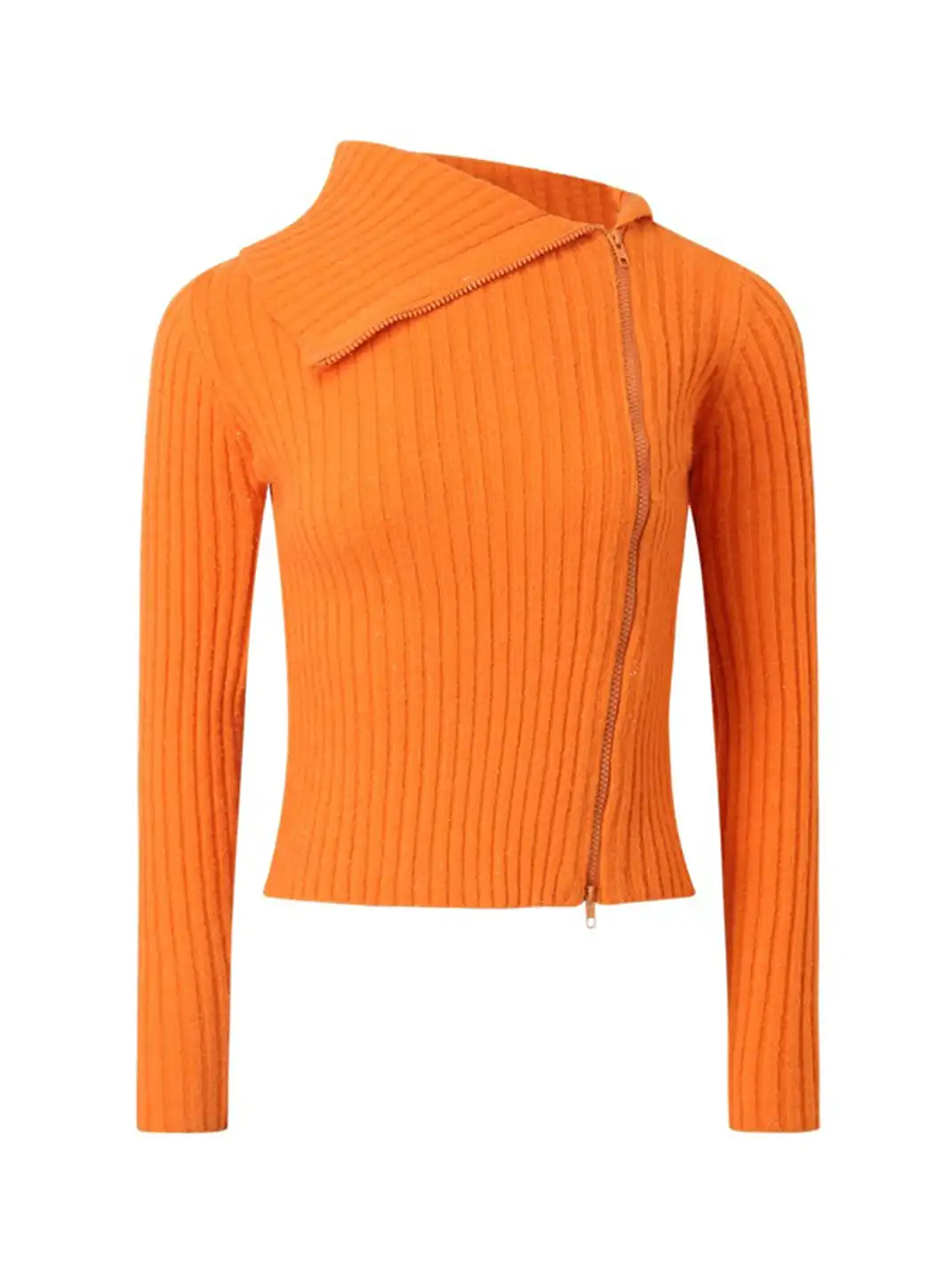 nodress | Double Zipper Knit Sweater