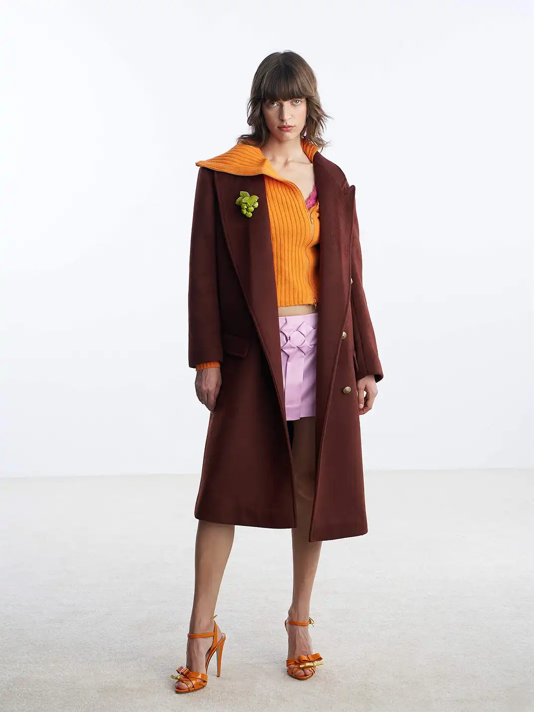 nodress | Double Zipper Knit Sweater