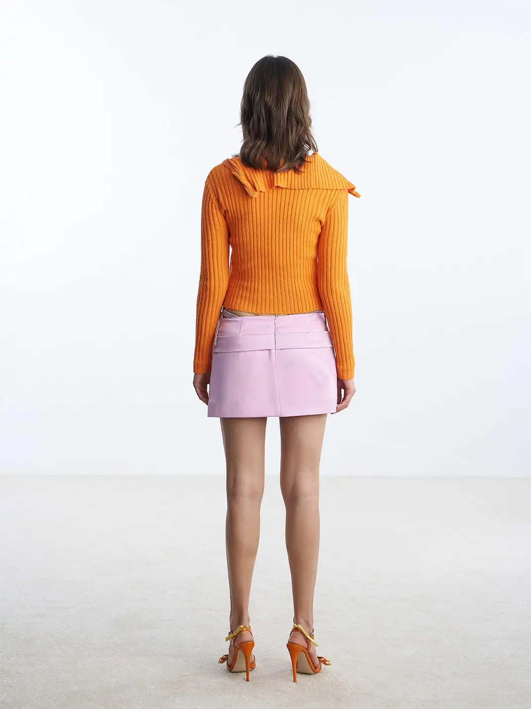 nodress | Double Zipper Knit Sweater