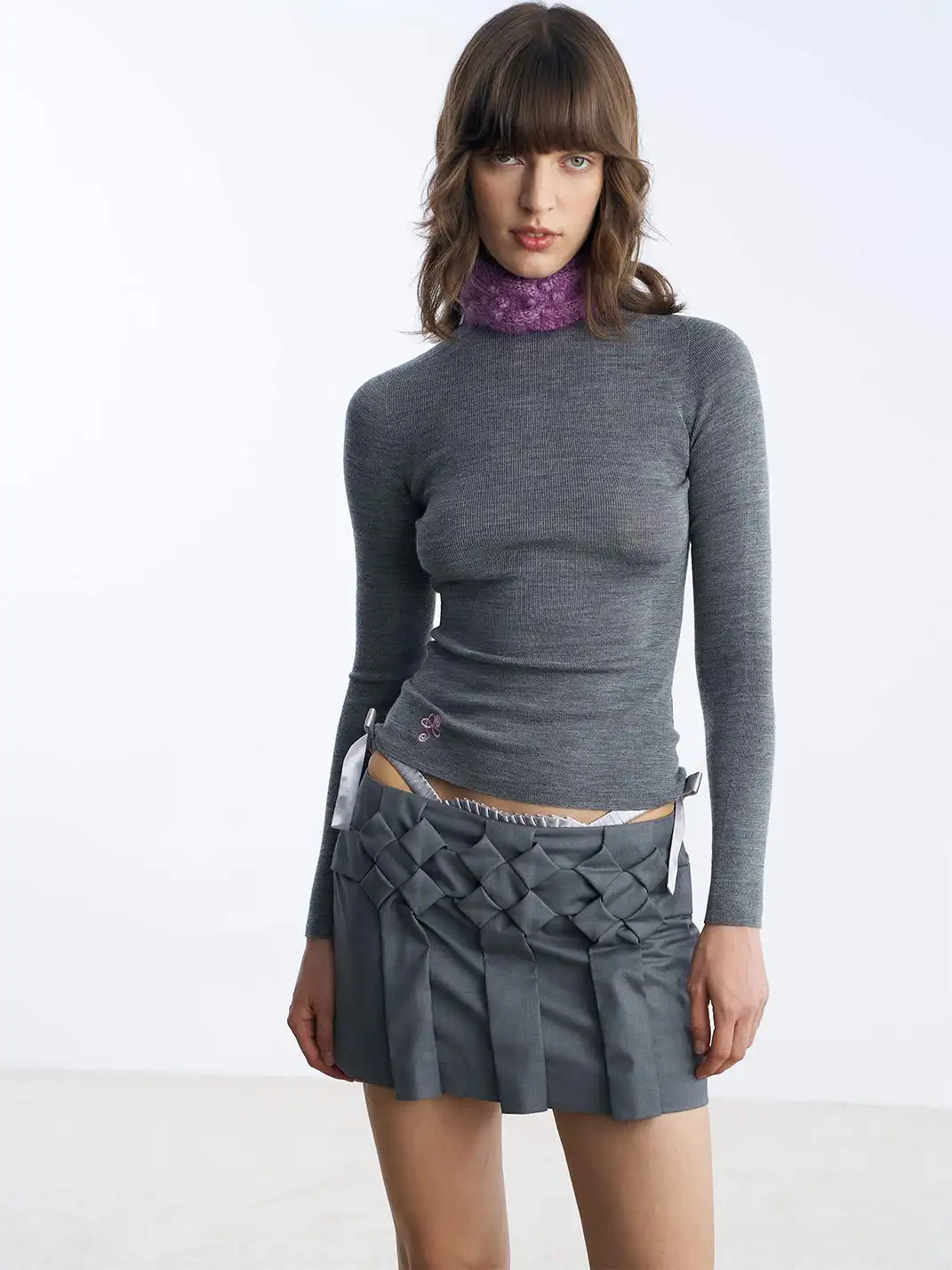 nodress | 3D Knotted Knit Scarf