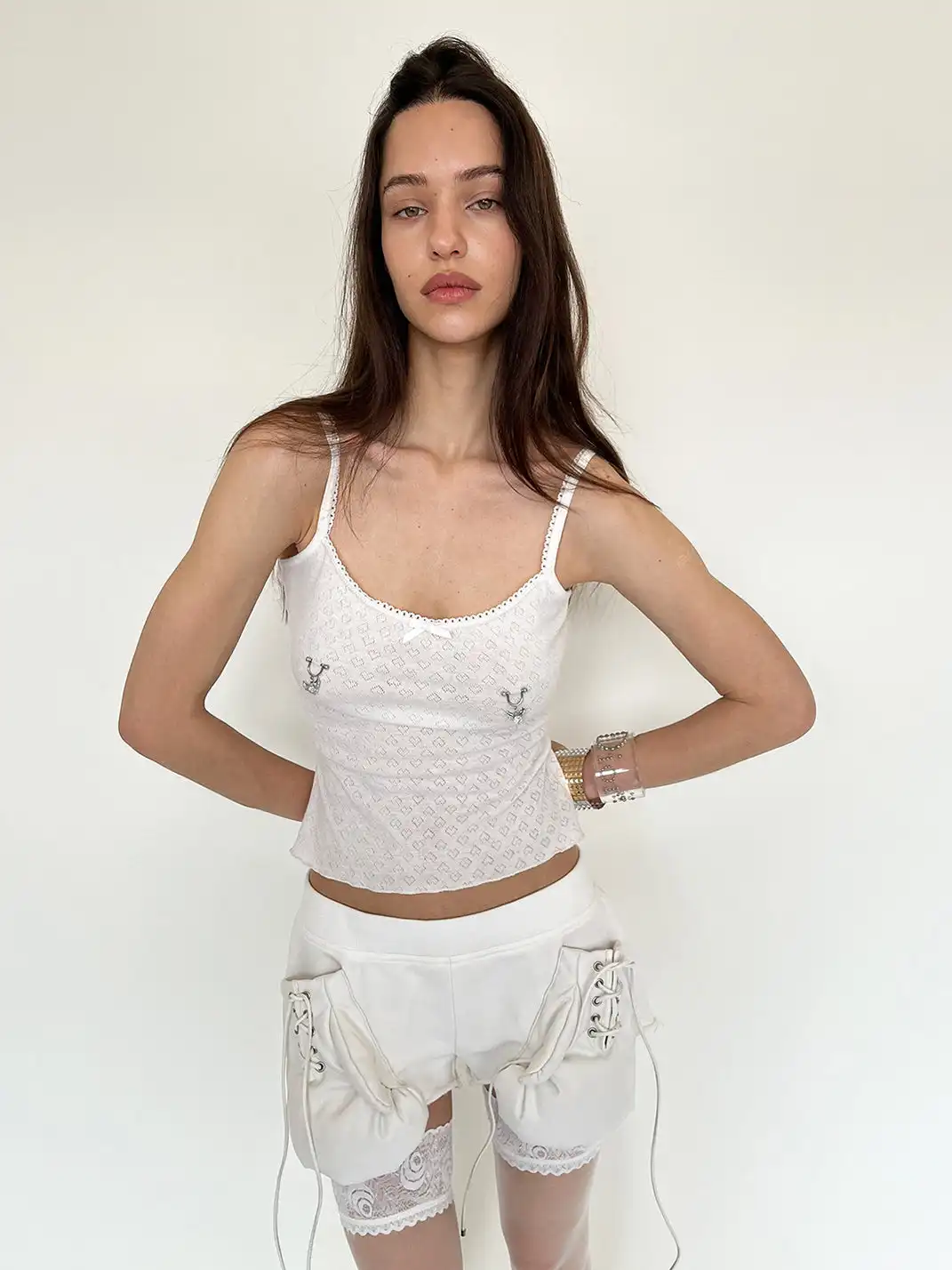 nodress | Leather Boxing Glove Pocket Short